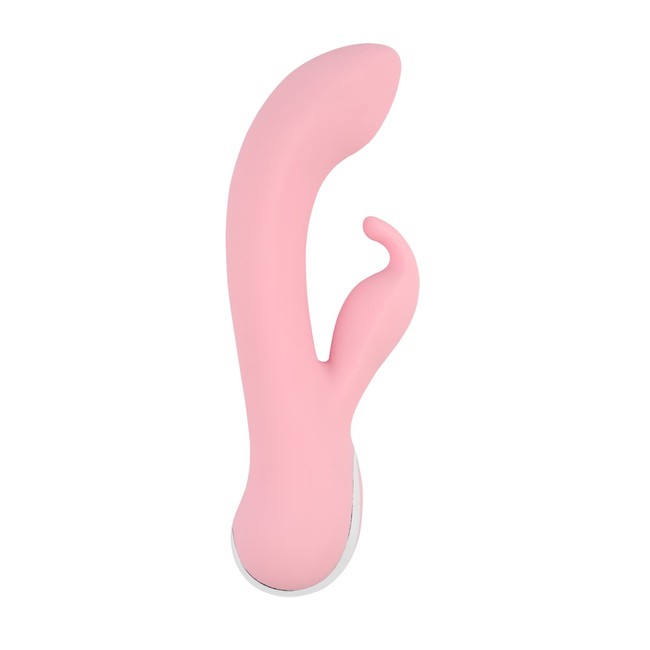 Вибратор с клиторальным стимулятором Intimate G Rabbit, розовый