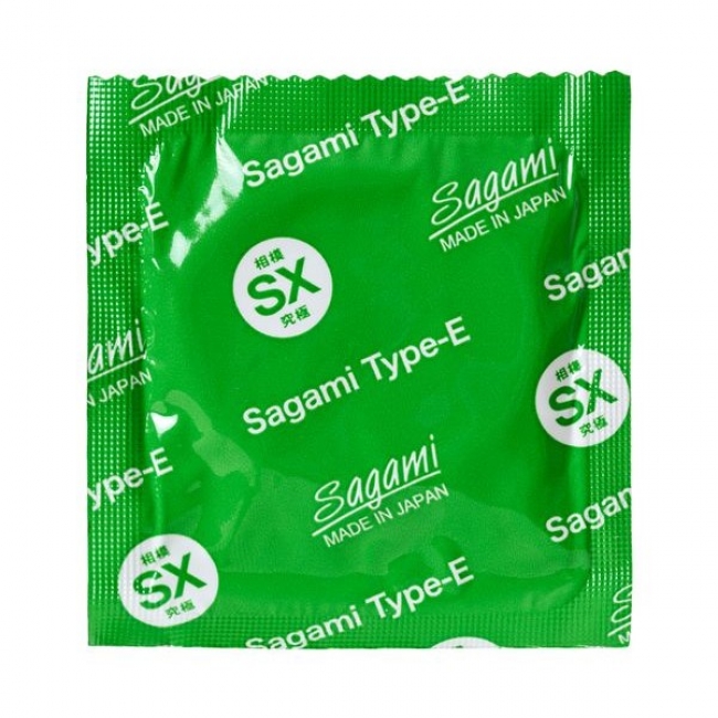 Презервативы Sagami, xtreme, type-e, латекс, 18,5 см, 5,2 см, 10 шт.