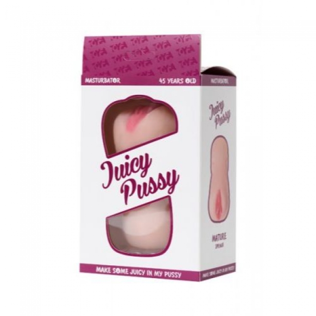 Реалистичный мастурбатор JUICY PUSSY MATURE