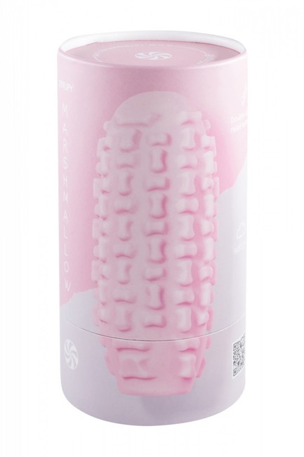 Двухсторонний мастурбатор закрытого типа MARSHMALLOW MAXI SYRUPY PINK