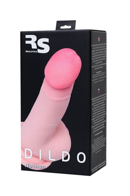 Реалистичный фаллоимитатор TOYFA RealStick Elite DILDO Nathan