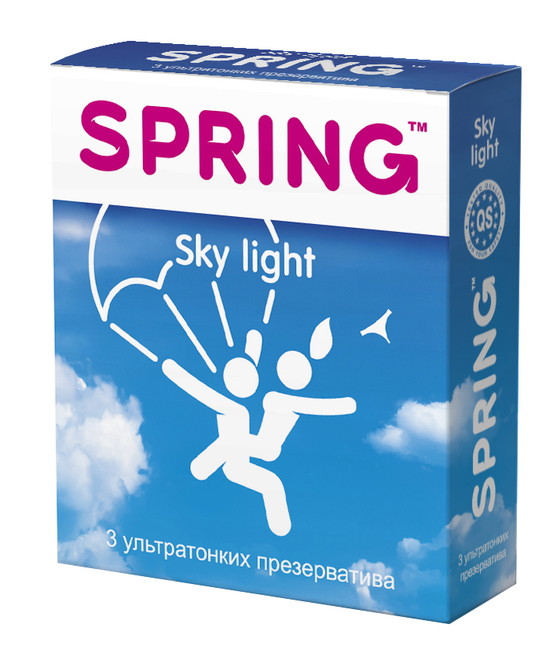 Презервативы Spring (ультратонкие) 3шт.