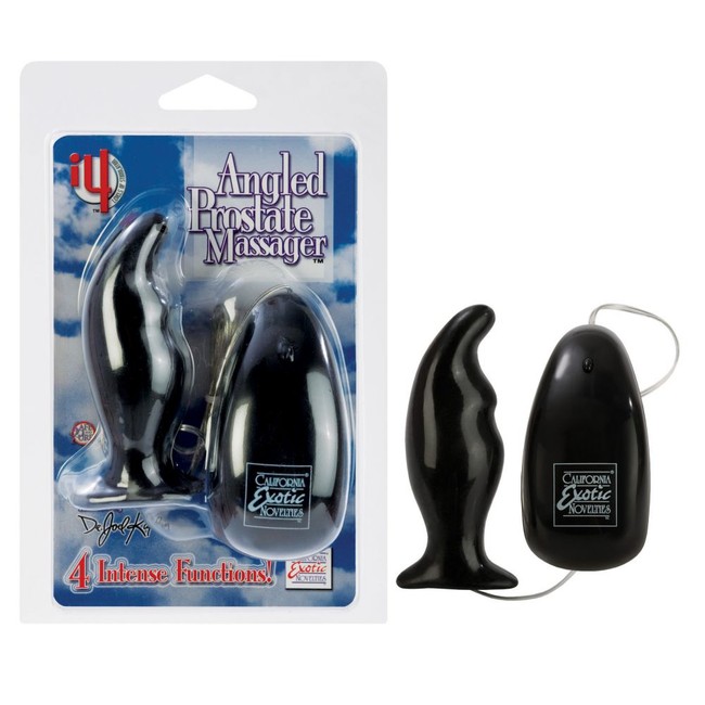 Стимулятор простаты Angled Prostate Massager (4 режима)