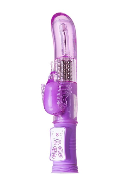 Ротационно-клиторальный стимулятор A-Toys High Tech Vibrator (8 режимов вибрации, 4 ротации)