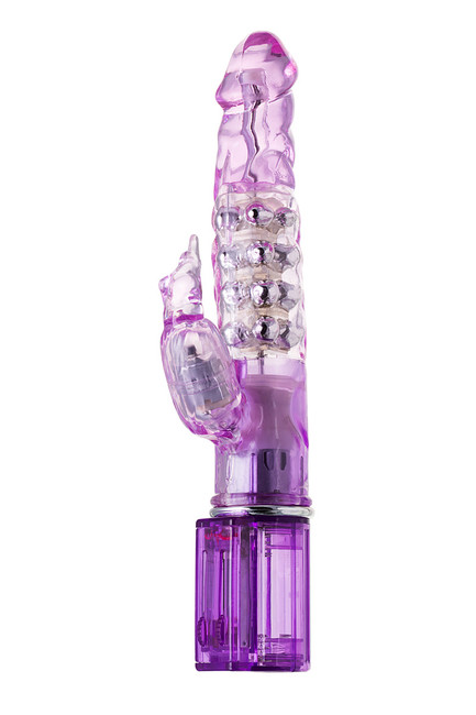 Ротационный вибратор с крупными бусинками A-Toys High Tech Vibrator (8 режимов вибрации, 4 ротации)