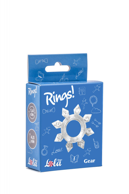 Эрекционное кольцо Rings Gear white