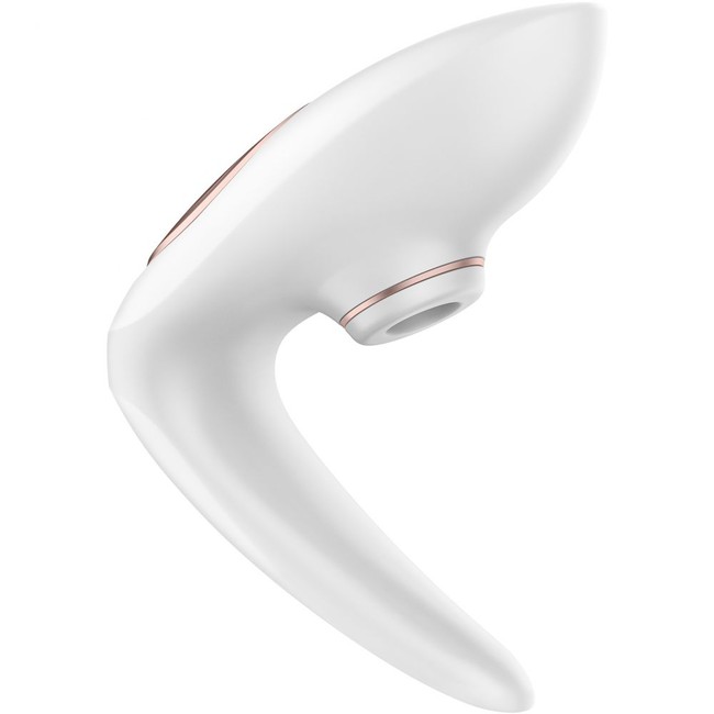 Вакуум-волновой бесконтактный стимулятор для пар Satisfyer Pro 4 Couples (10 режимов ), белый