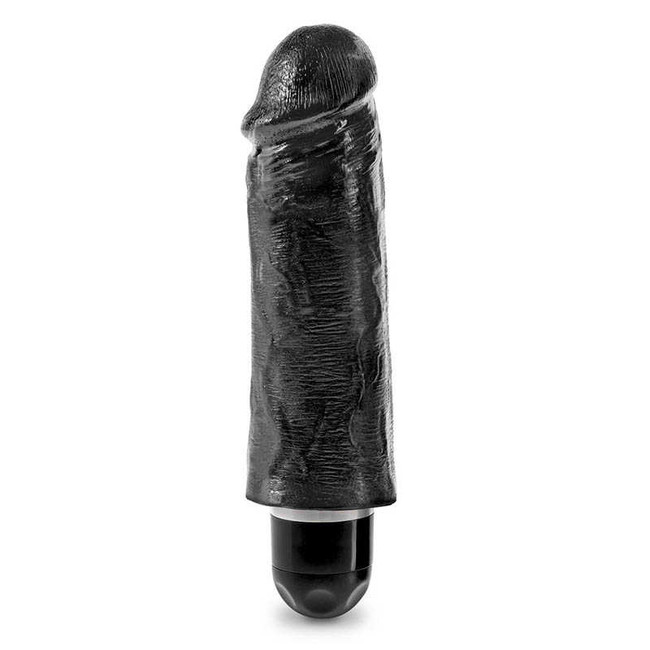 Вибратор King Cock 5 Vibrating Stiffy, черный