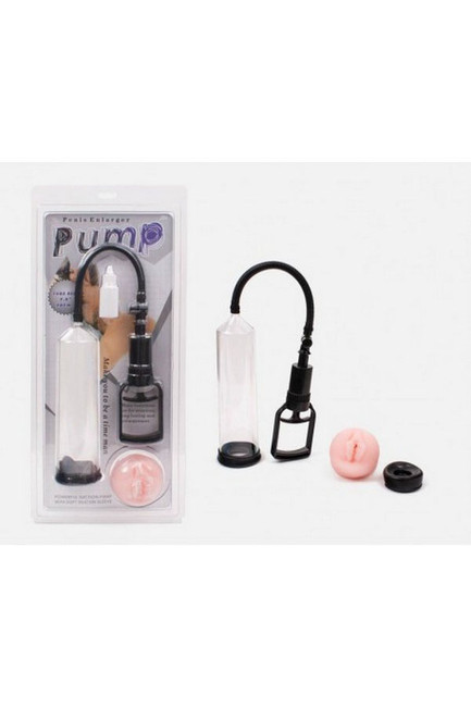 Вакуумная помпа мужская поршневая Penis Enlarger Pump