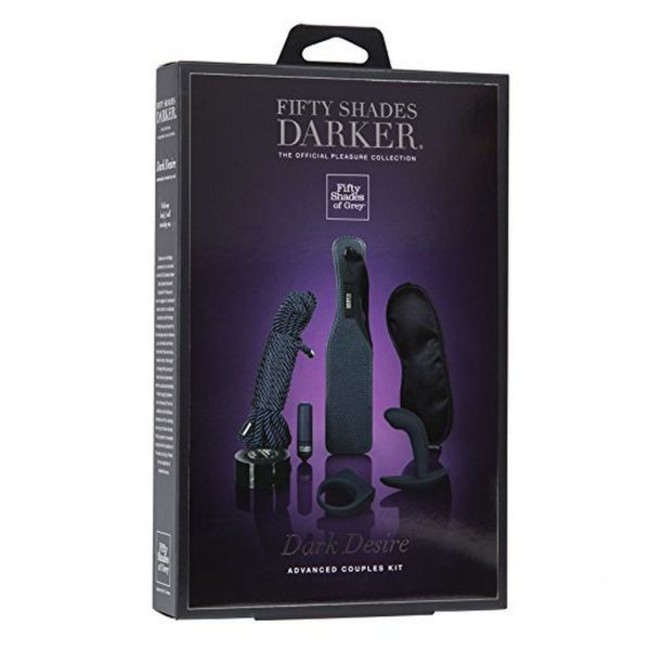 Набор для эротических игр из 7 предметов Dark Desire Advanced Couples Kit