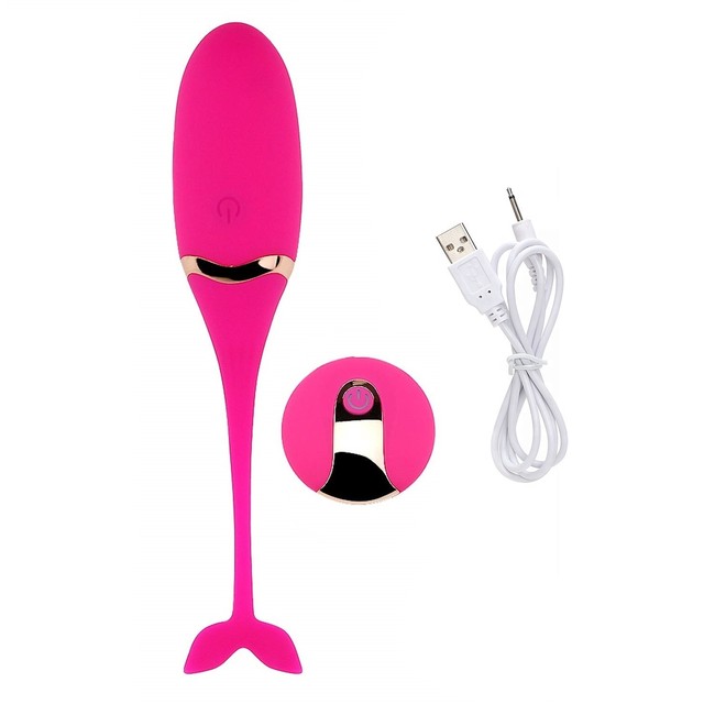 Розовое виброяйцо с дистанционным управлением Wireless Remote Control Pussy Vibrator G-spot