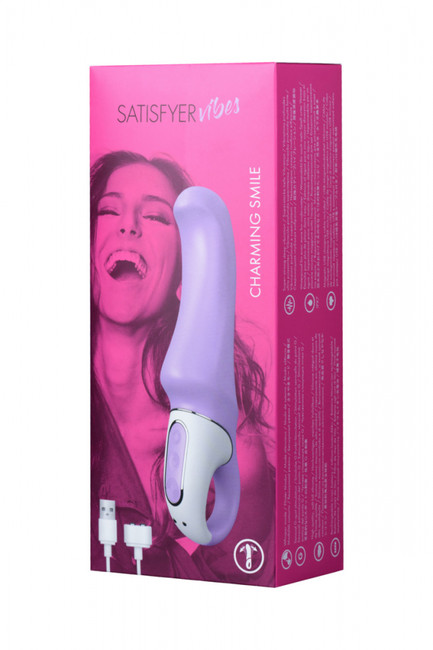 ВИБРАТОР SATISFYER VIBES CHARMING SMILE  (12 режимов )